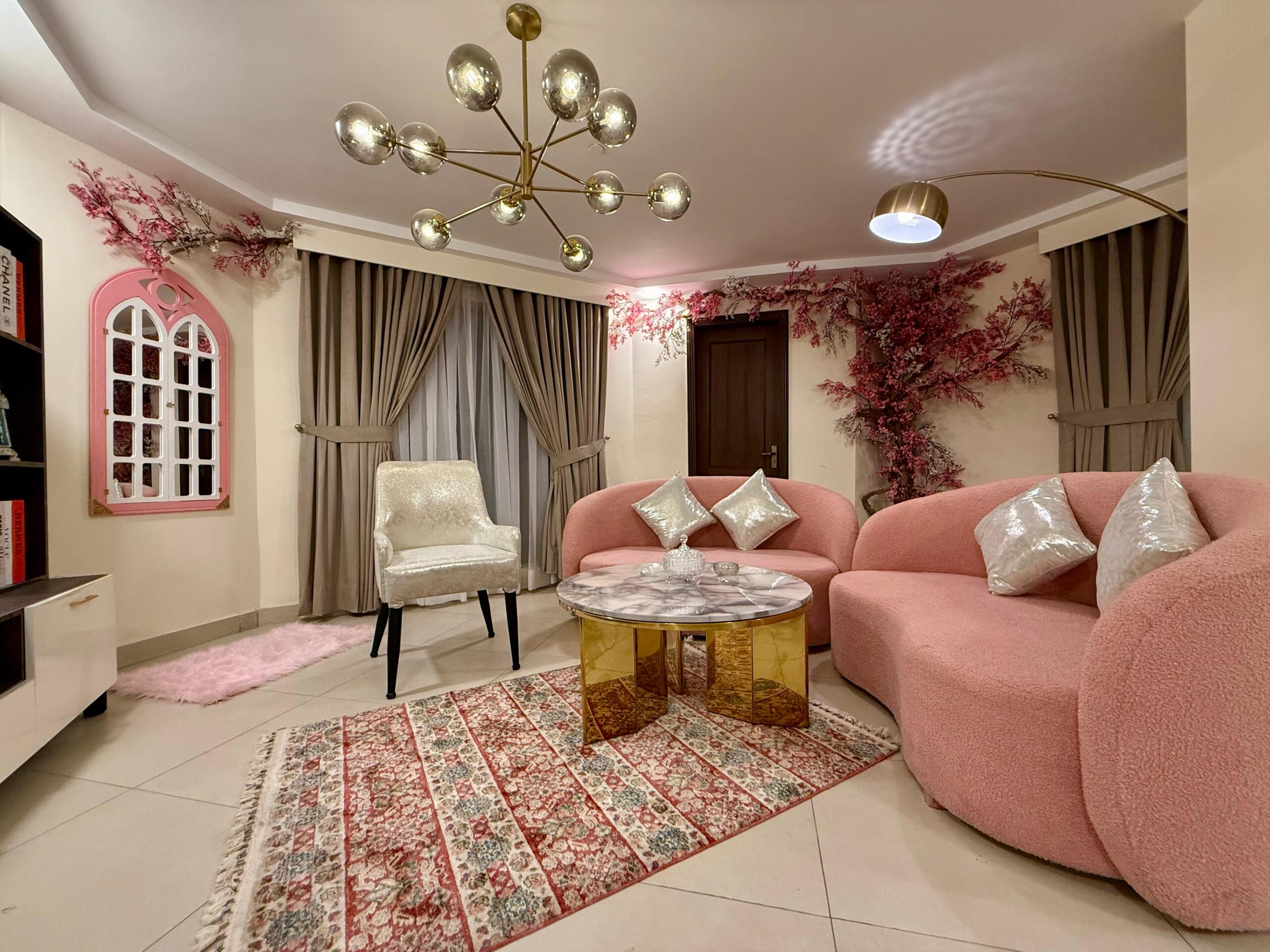 Premium pink loft apartment 